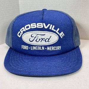 VTG Ford - Lincoln - Mercury Crossville Dealership Trucker Hat Snapback